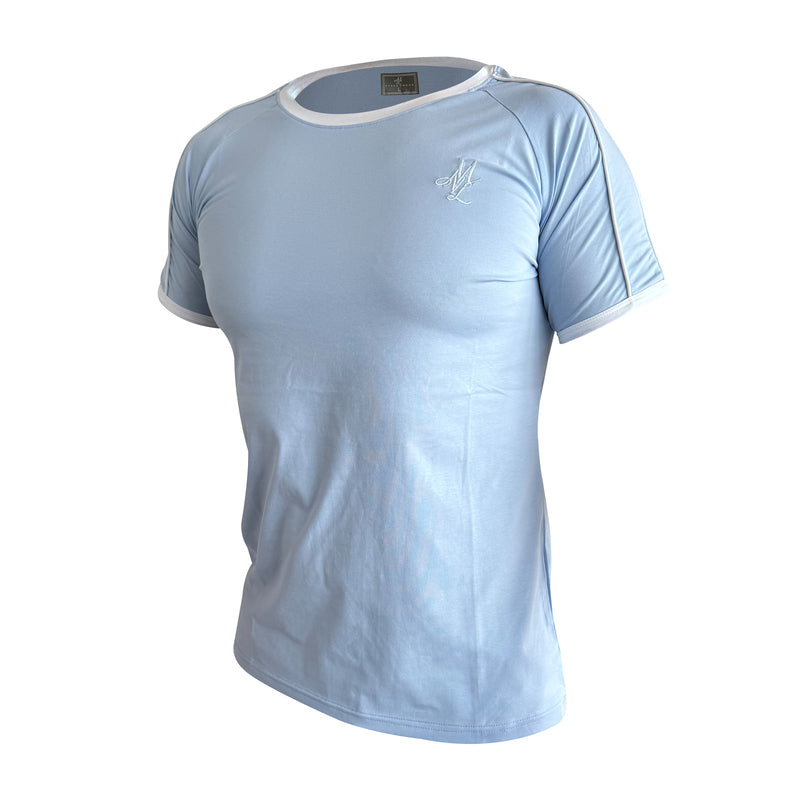 T-shirt basique MVL "Bleu clair"