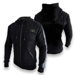 Afbeelding laden in Galerijviewer, MVL &quot;Geometric&quot; QF hoodie - black