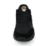 Charger l&#39;image dans la visionneuse de la galerie, Sneakers MVL Brass Skull noir/or