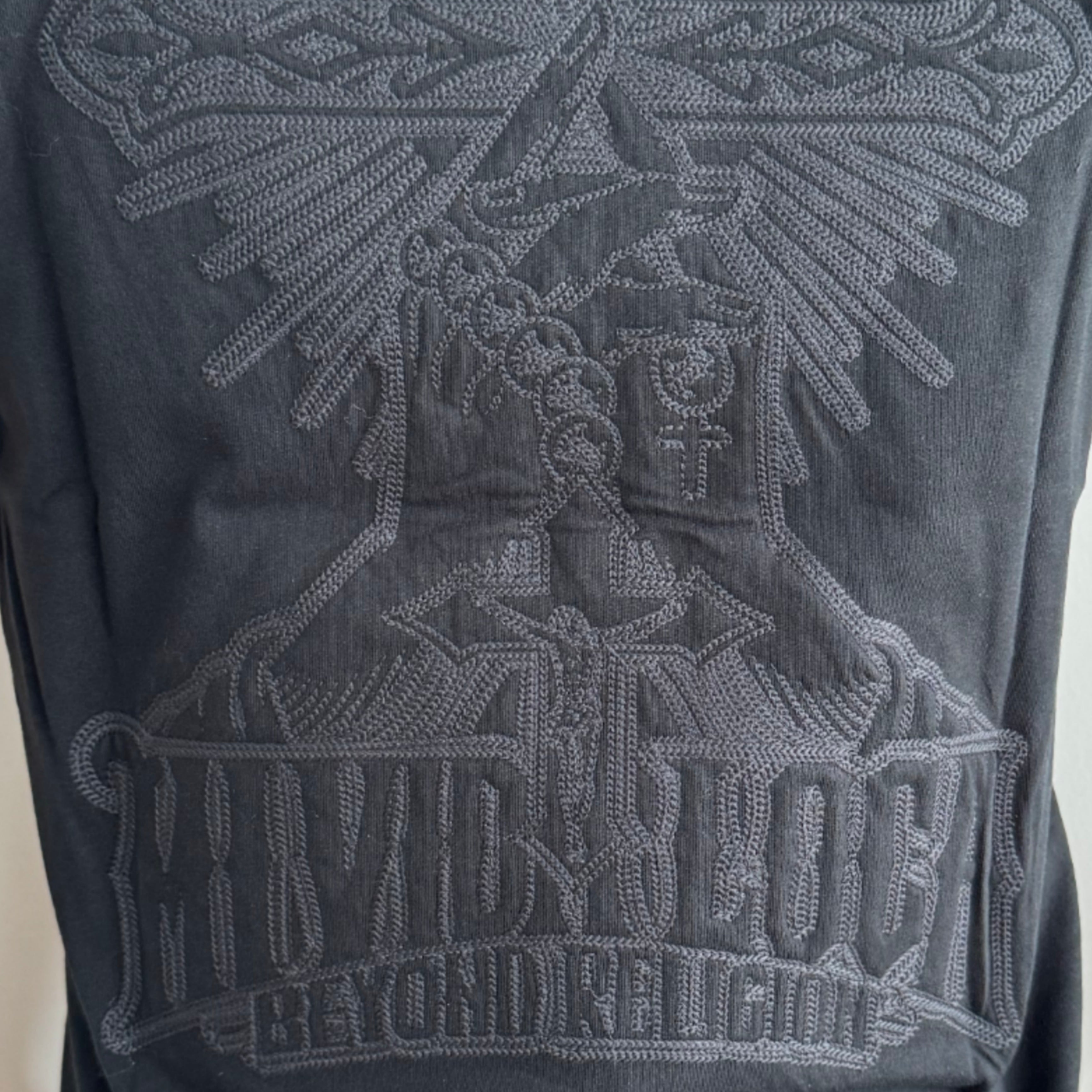 Koszulka MVL Beyond religion - czarna (OVERSIZED)
